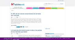 Desktop Screenshot of adolesweb.org
