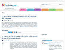 Tablet Screenshot of adolesweb.org
